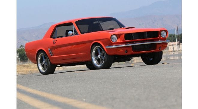 Week To Wicked 1966 Mustang showcasing modern upgrades..