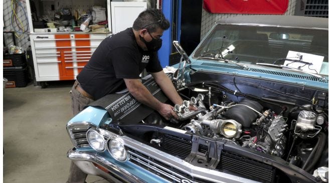 Performance-friendly LS exhaust manifolds by CPP for power gains.