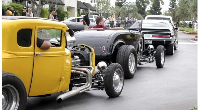 Top classic car highlights from Quarantine Cruise 8 event.