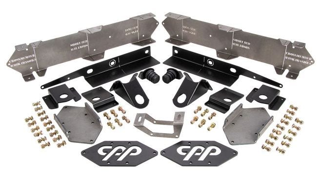 Installation of CPP shortening kits on C10 trucks