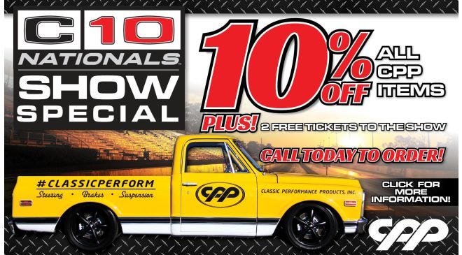 Shoppers at C10 Nationals enjoying CPP's 10% discount offer