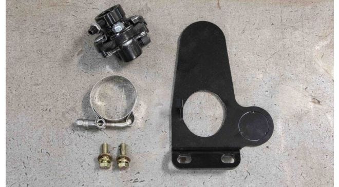 Tri-Five model with newly installed tilt steering column