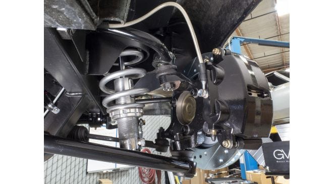 Installing an IFS kit for improved vehicle handling