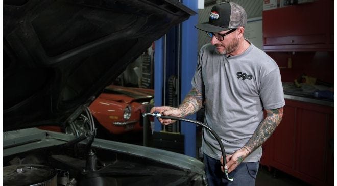 Step-by-step guide for power steering hose installation
