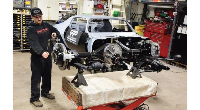 Enhancements to brakes and suspension on a Second-Gen Camaro.