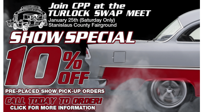 Car enthusiasts exploring CPP deals at Turlock Swap Meet