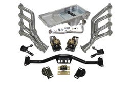 55-57 Chevy Full Size LS Engine Install Kit W/Headers 1 5557LS1-FRK LS Fit Rite Install Kits $1,889.00