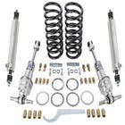Front Coilover Conversion Kit and Dual Adjustable Rear Shocks Combo Kit for 1964-1966 Ford Mustang 1 6466DASK CPP Coil Over Kits $985.00