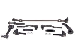 Complete Steering Linkage Kit for 1964-1966 Ford Mustang, w/ Granada Spindles, For 400 Box, Black Sleeves, Kit 1 6466SLK-CPGR Steering Linkage Kits $360.00