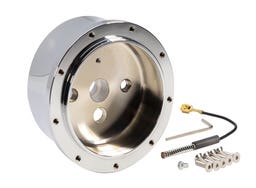 CPP's Chrome Billet 9 Hole Hub Adapter 1 6794CHB-A Column Accessories and Components $69.00