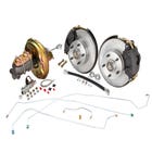 Disc Brake Kit w/ Booster w/ OEM Stock Disc Spindles for 67 A Body 1 67CBK-S CPP Complete Disc Brake Kits $770.00