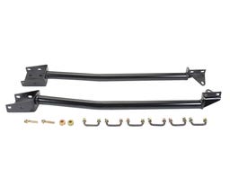 CPP Subframe Connectors for 1970-81 Chevy Camaro, Tubular, Black, Kit 1 7081SFC-B Sub-Frame Connectors $229.00