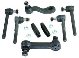 Complete Steering Linkage Kit for 1967-1970 Chevy 1/2 Ton Truck, C10, w/ 73-87 Brakes, Power Steering, Polished Sleeves, Kit 1 7387SLK-CP-UG Steering Linkage Kits $239.00