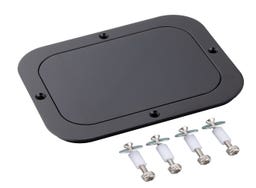 Black Bed Fill Push Door Oval-Rectangular 1 CPP1656-RSB Gas Caps & Doors $85.00